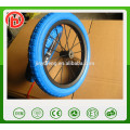 Avoid aeration puncture 12'' PU solid foam wheel , matel rim Children's balanced bike wheel ,baby wheel